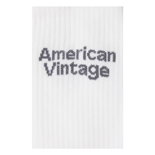 Chaussettes Clypsun Coton | Blanc