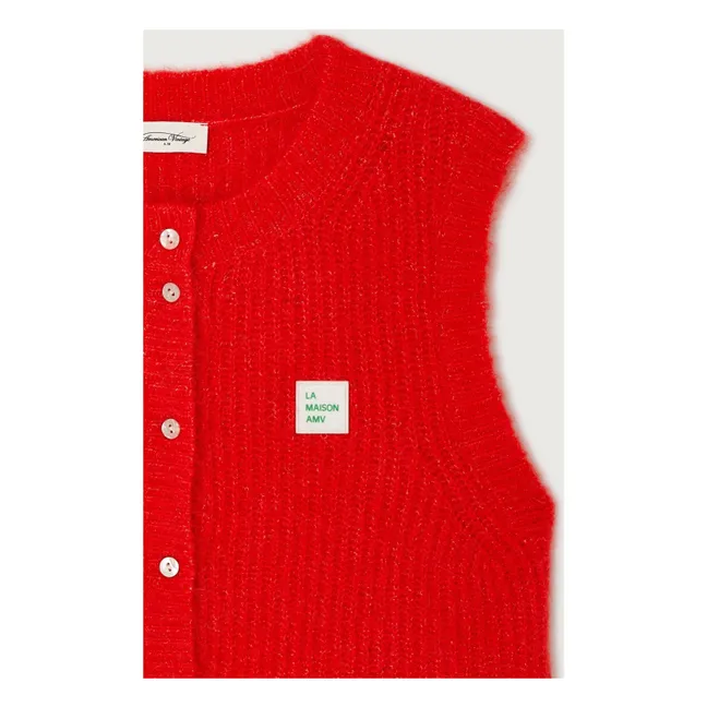 Cardigan East Laine | Rosso