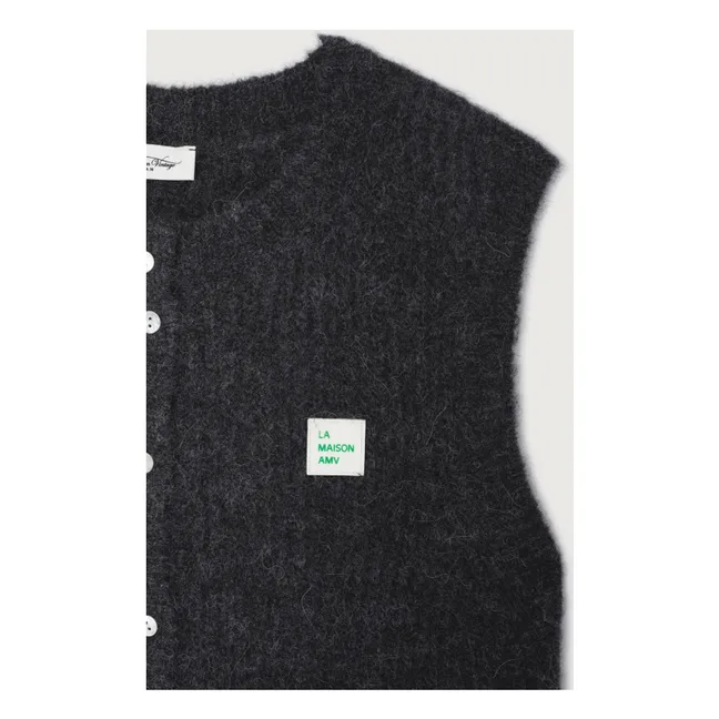 Cardigan East Laine | Grigio antracite