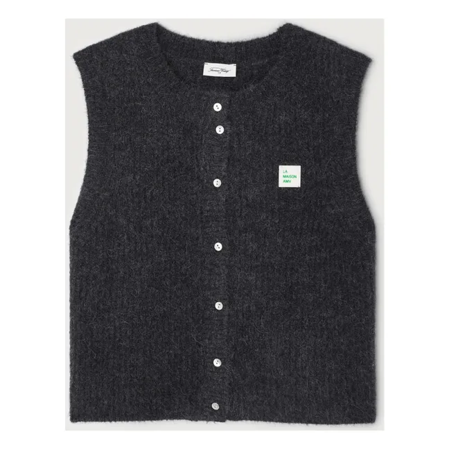 Cardigan East Laine | Grigio antracite