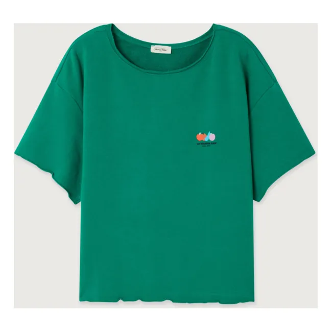 Camiseta de algodón Atubay | Verde Menta