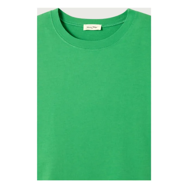 T-shirt Fizvalley Coton | vert palmier