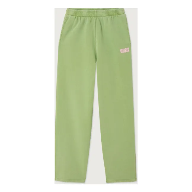 Jogger Plizzy Coton | Vert pâle