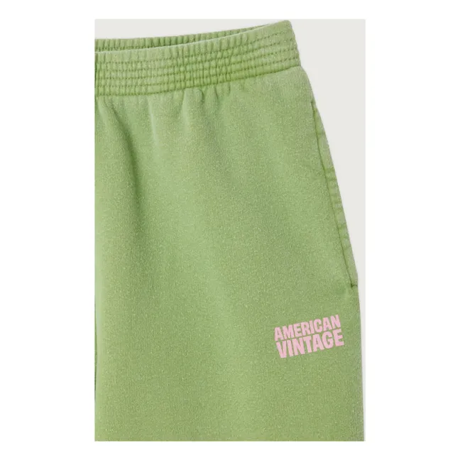 Jogger Plizzy Coton | Vert pâle