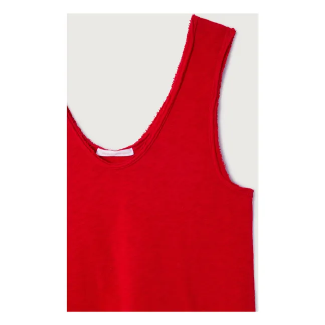 Camiseta de algodón Sonoma | Rojo Tomate