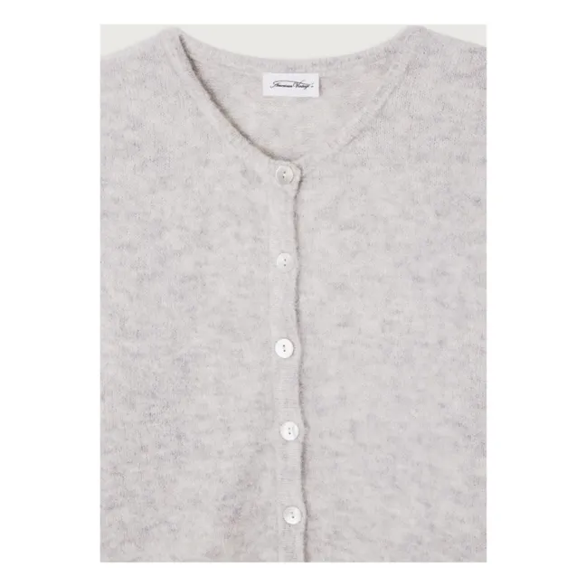 Chaleco Vitow de alpaca y lana | Gris Claro