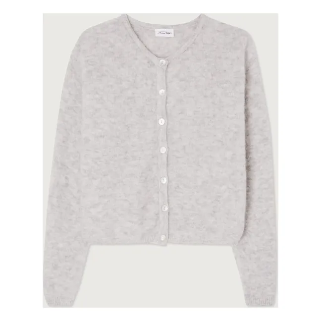 Gilet in lana e alpaca Vitow | Grigio chiaro