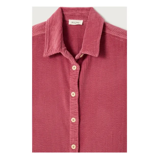 Sur-Chemise Velours Côtelé Padow | Bois de rose