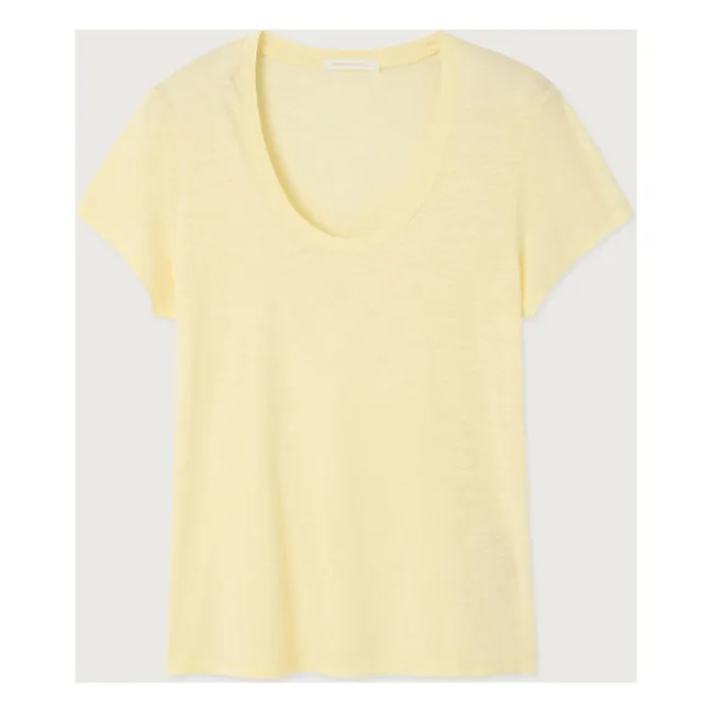 Jacksonville Cotton T-shirt | Vanilla