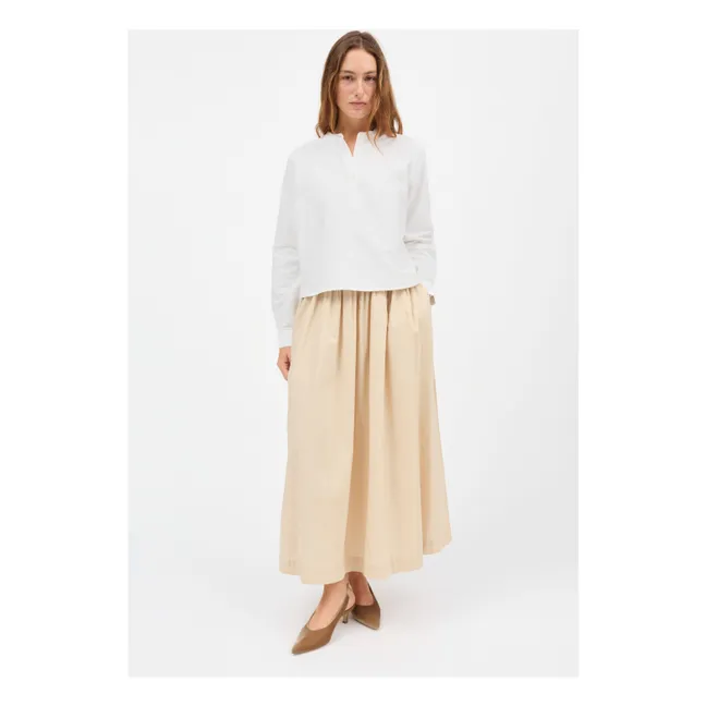 Dagny Cotton skirt | Sand