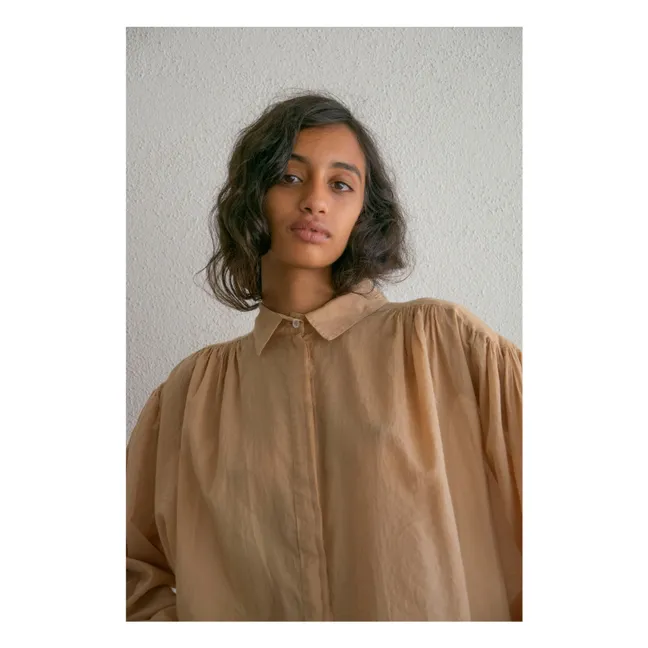 Chemise Vintage Voile de Coton | Ambre