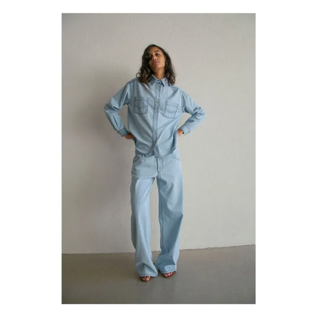 Chemise Love Light Denim | Bleu