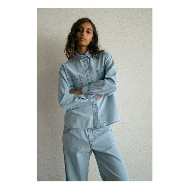Chemise Love Light Denim | Bleu
