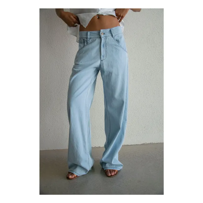 Pantalon Zeynep Baggy | Bleu