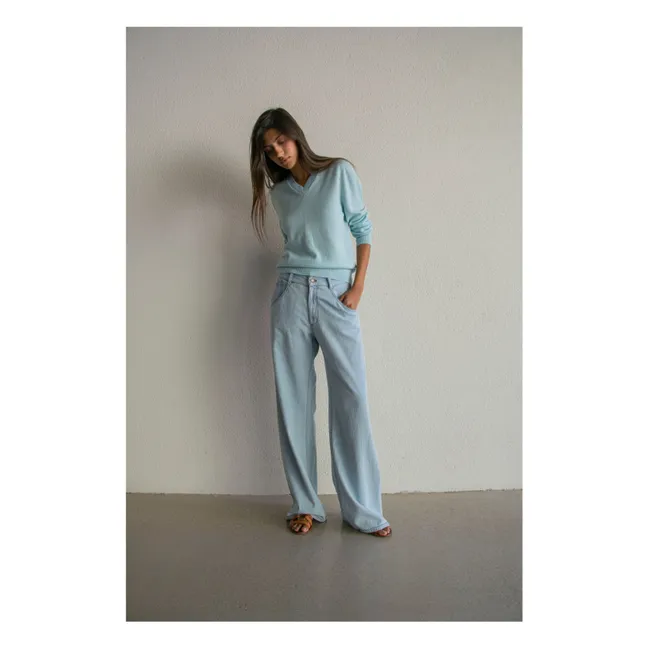 Pantalon Zeynep Baggy | Bleu