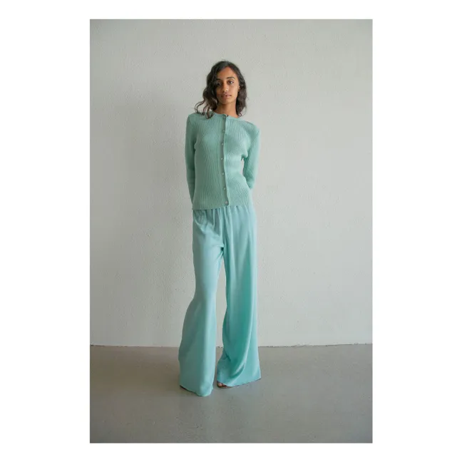 Pantalon Jazzdancer Soie | Vert d'eau