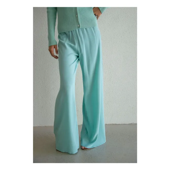 Pantalon Jazzdancer Soie | Vert d'eau