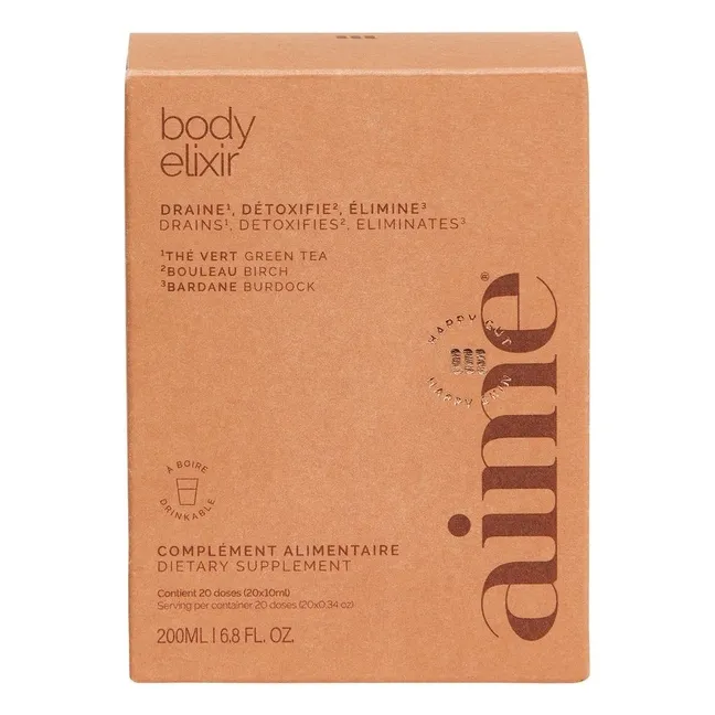 Complément alimentaire drainant Body Elexir - 20 monodoses