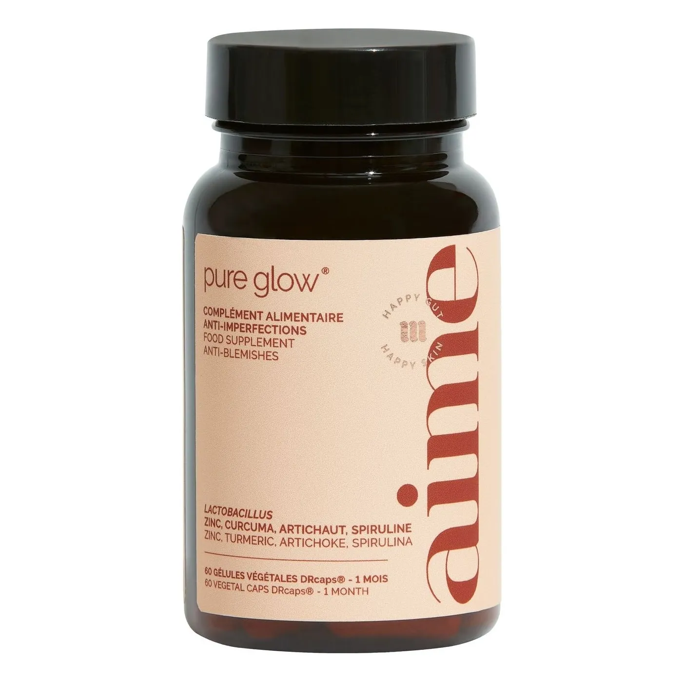 Aime Untinted Pure Glow Food Supplement - 60 Capsules
