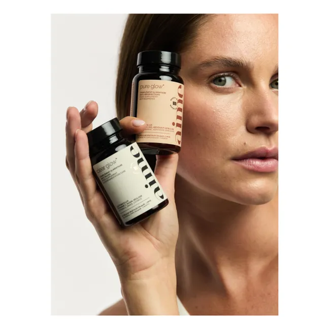 Nahrungsergänzungsmittel gegen Pigmentflecken Clear Glow - 30 Kapseln 