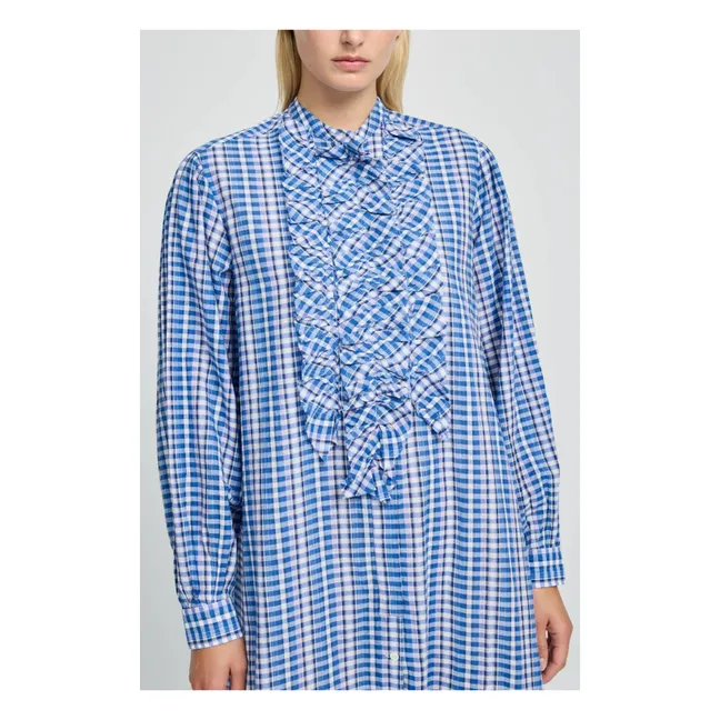 Robe Magrita Coton | Bleu