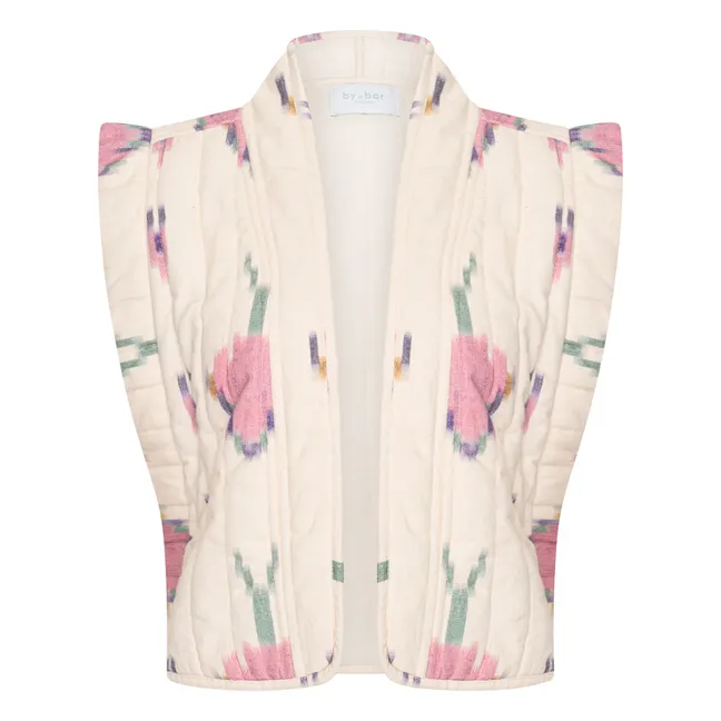 Veste Isla Ikat Coton | Ecru