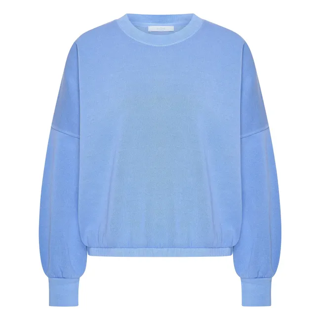 Malyn organic cotton sweatshirt | Blue