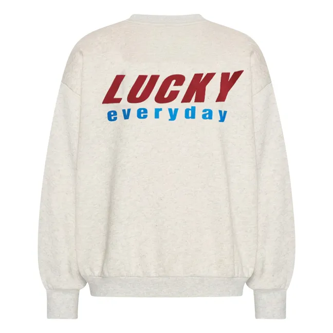 Sweat Bibi Lucky Everyday Coton | Blanc