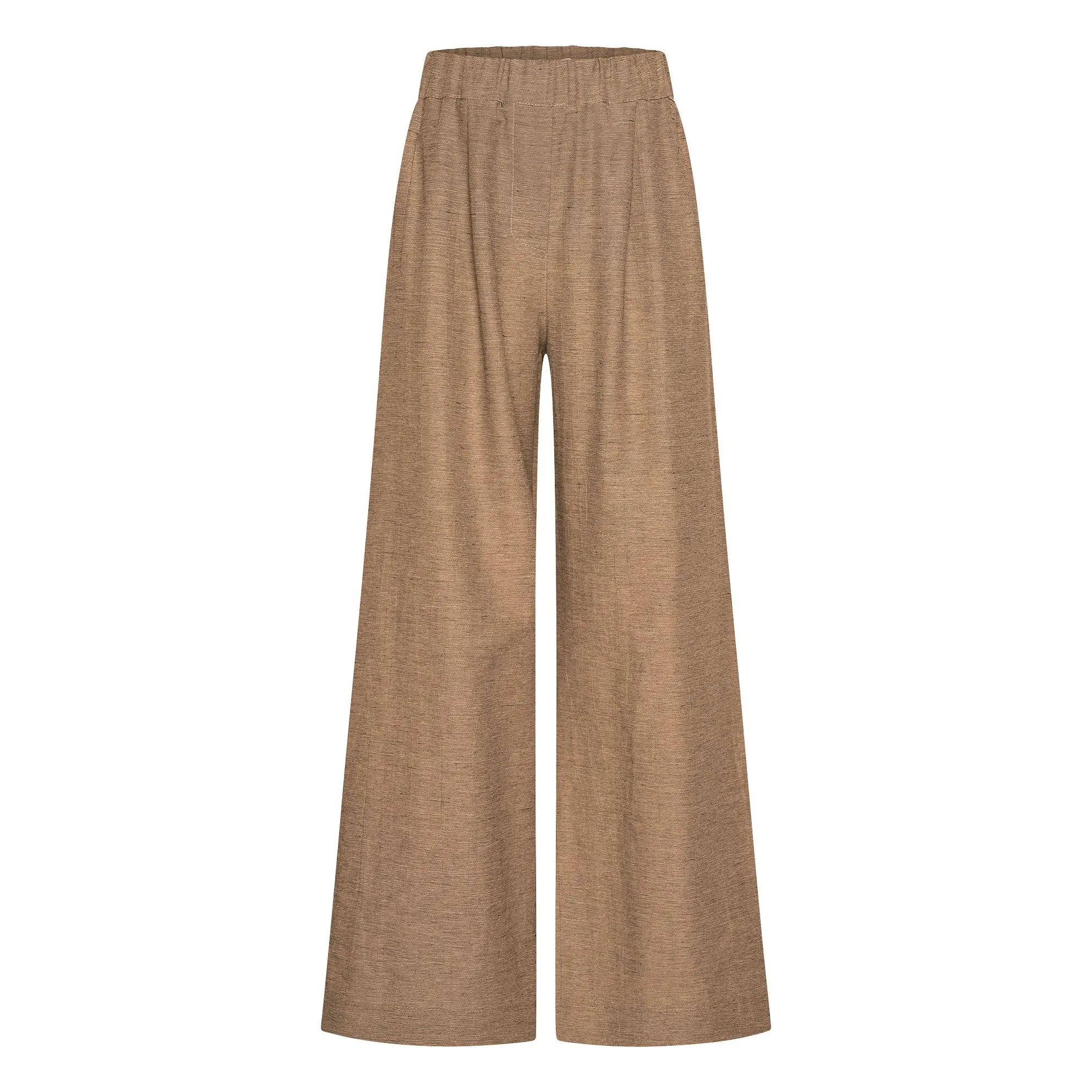 By Bar Camel Benji Cotton Poplin Trousers