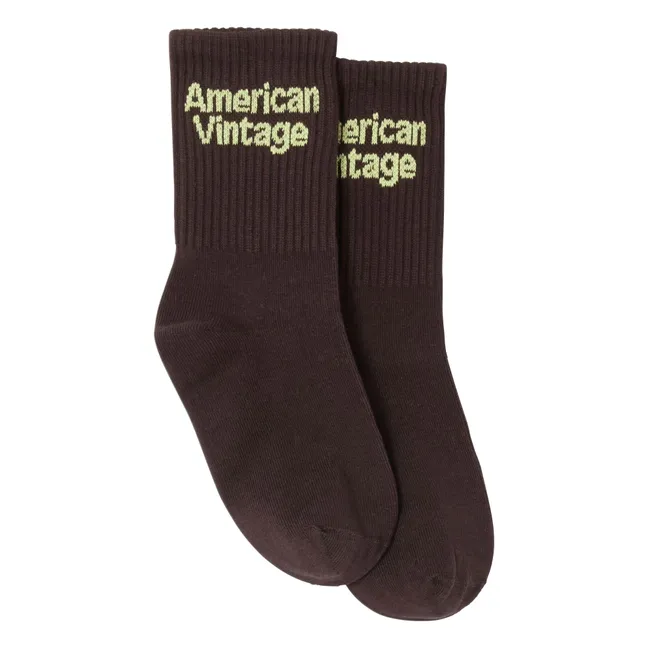 Chaussettes Clypsun | Marron