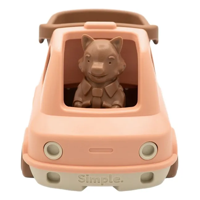 Camion benne | Rose pêche