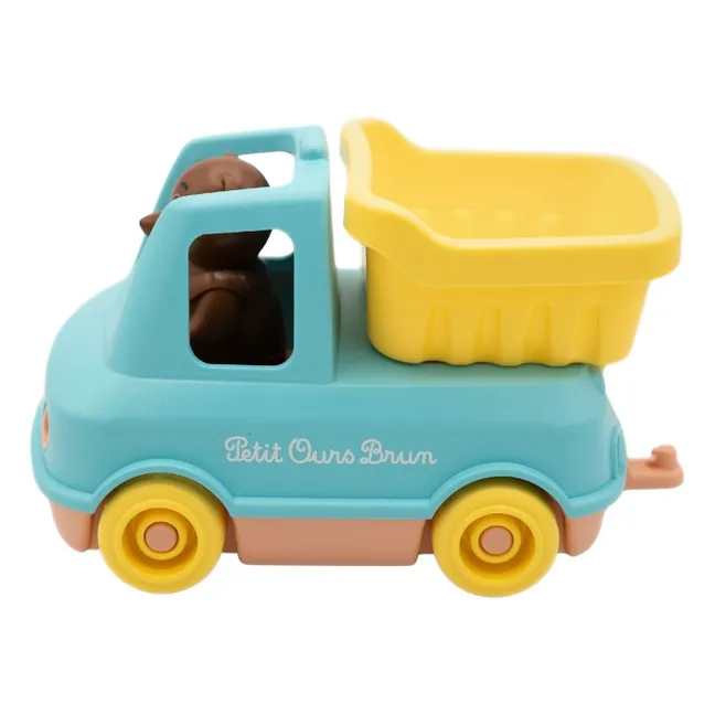 Camion benne - Simple x Petit Ours Brun | Bleu