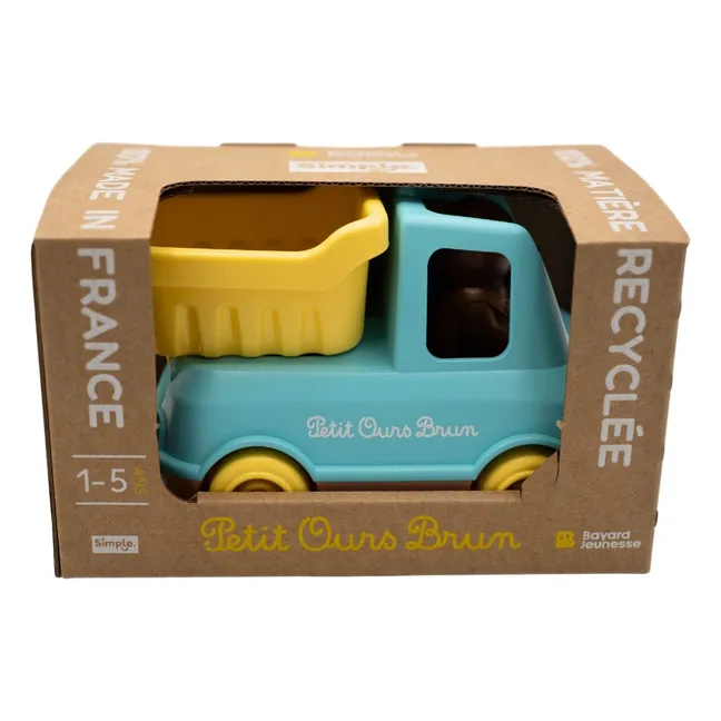 Camion benne - Simple x Petit Ours Brun | Bleu