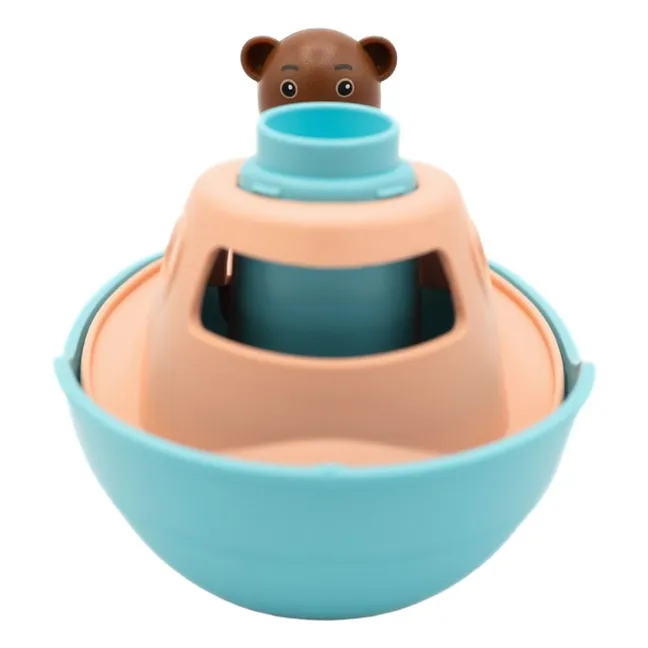Barco de baño - Individual x Little Brown Bear | Azul