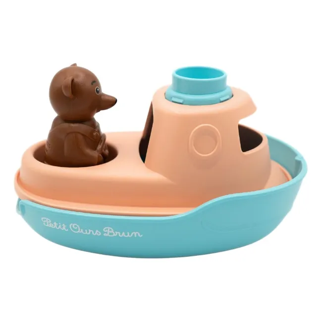 Bath boat - Single x Little Brown Bear | Blue