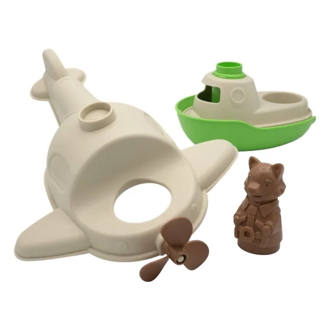 Bathing seaplane | Green