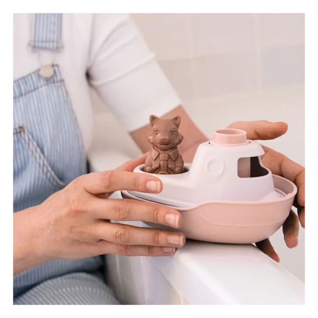 Bateau pour le bain | Rose pêche