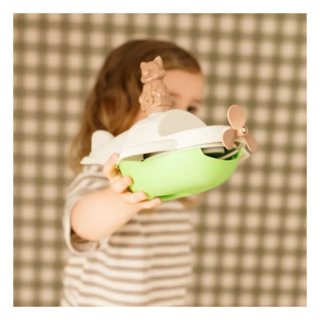 Bathing seaplane | Green