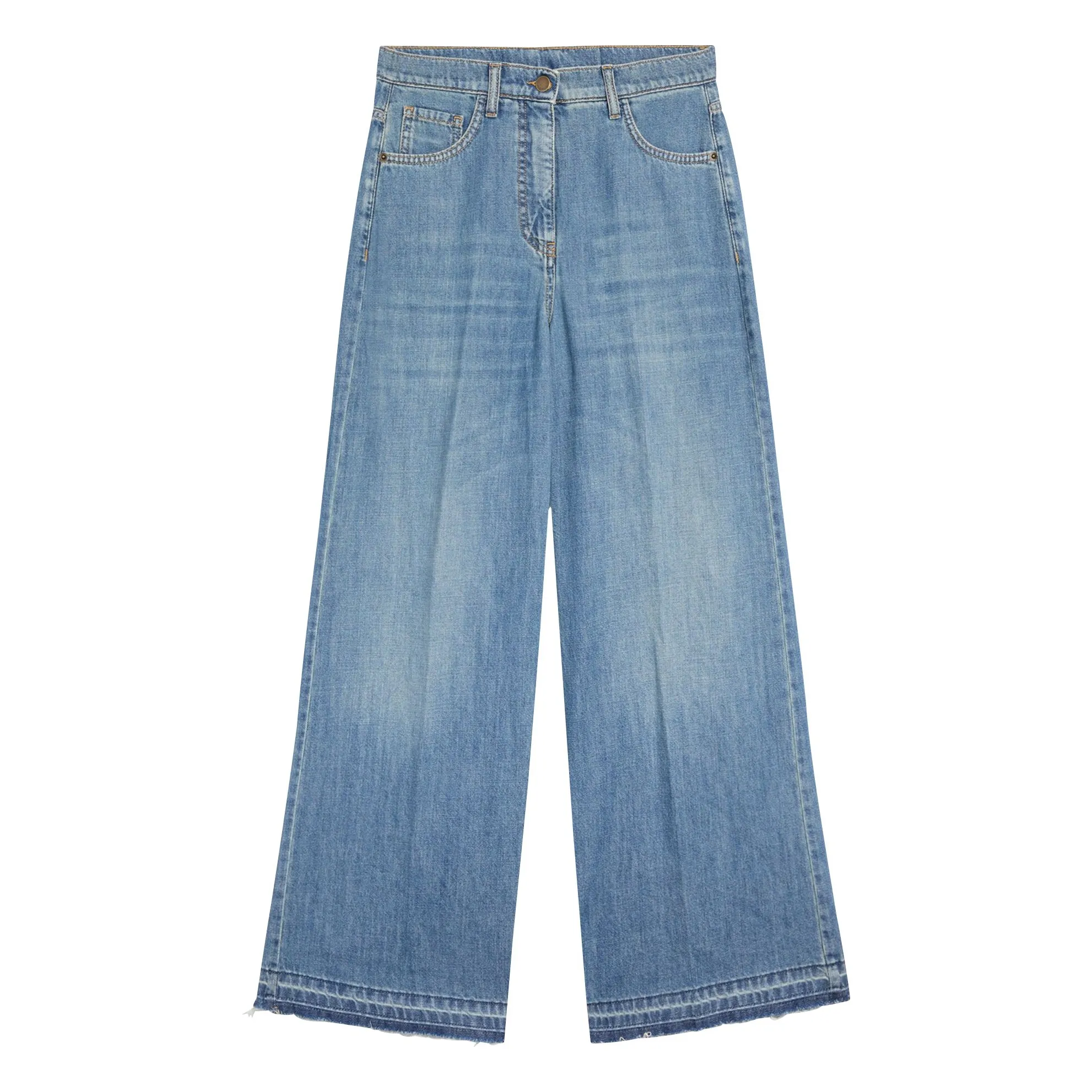 Momoni Blue Jean Aoki Cotton