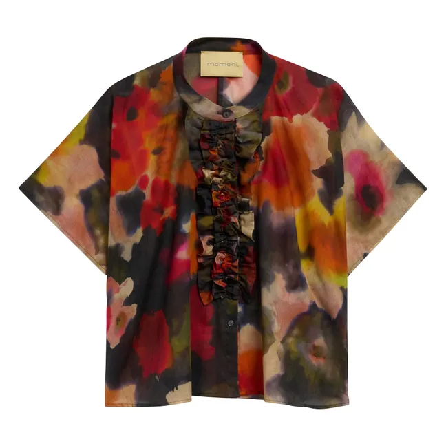 Blusa de algodón Bérénice | Negro