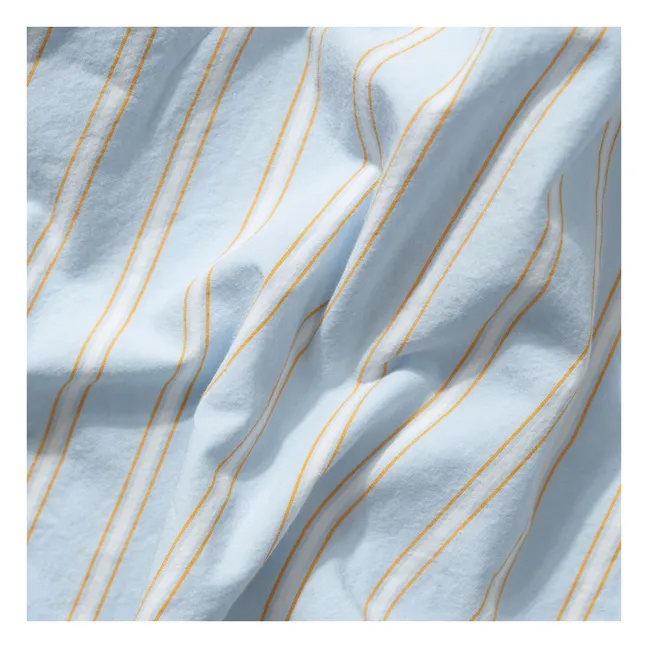 Camicia a righe  | Azzurro