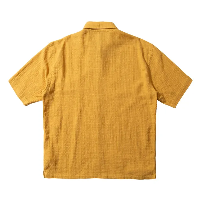Camisa de manga corta Straw Land | Amarillo Mostaza