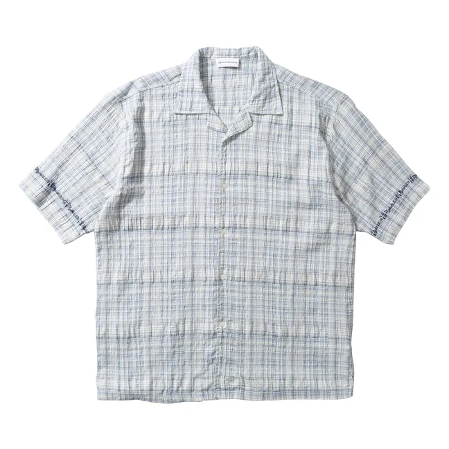 Chemise Carreaux | Bleu Clair