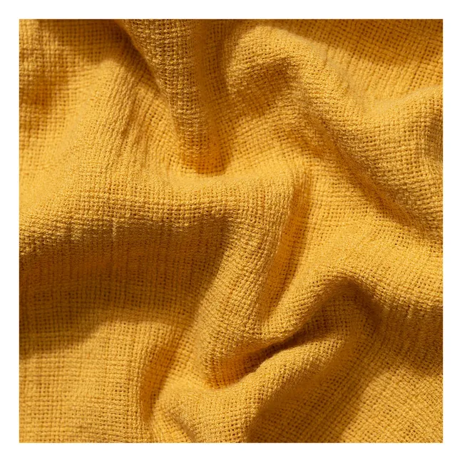 Chemise Manches Courtes Straw Land | Jaune moutarde