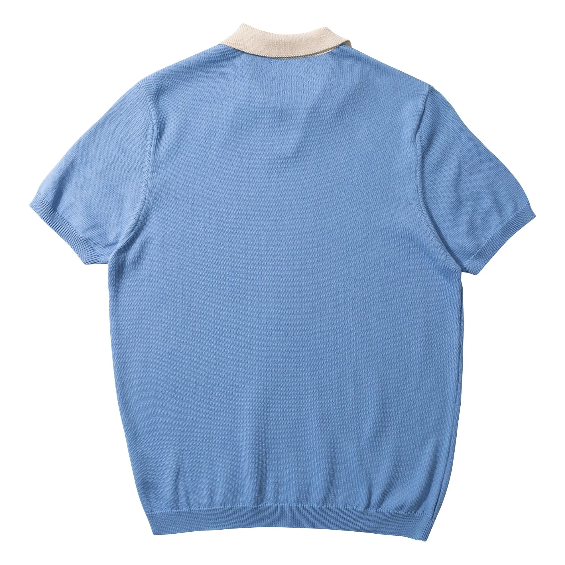 Polo Maille Dinners | Bleu Clair- Image produit n°3