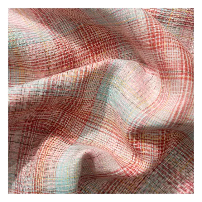 Chemise Carreaux  | Rose chiné