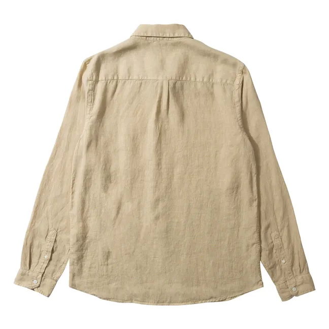 Camisa de lino | Beige