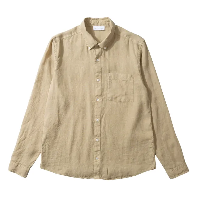 Camisa de lino | Beige