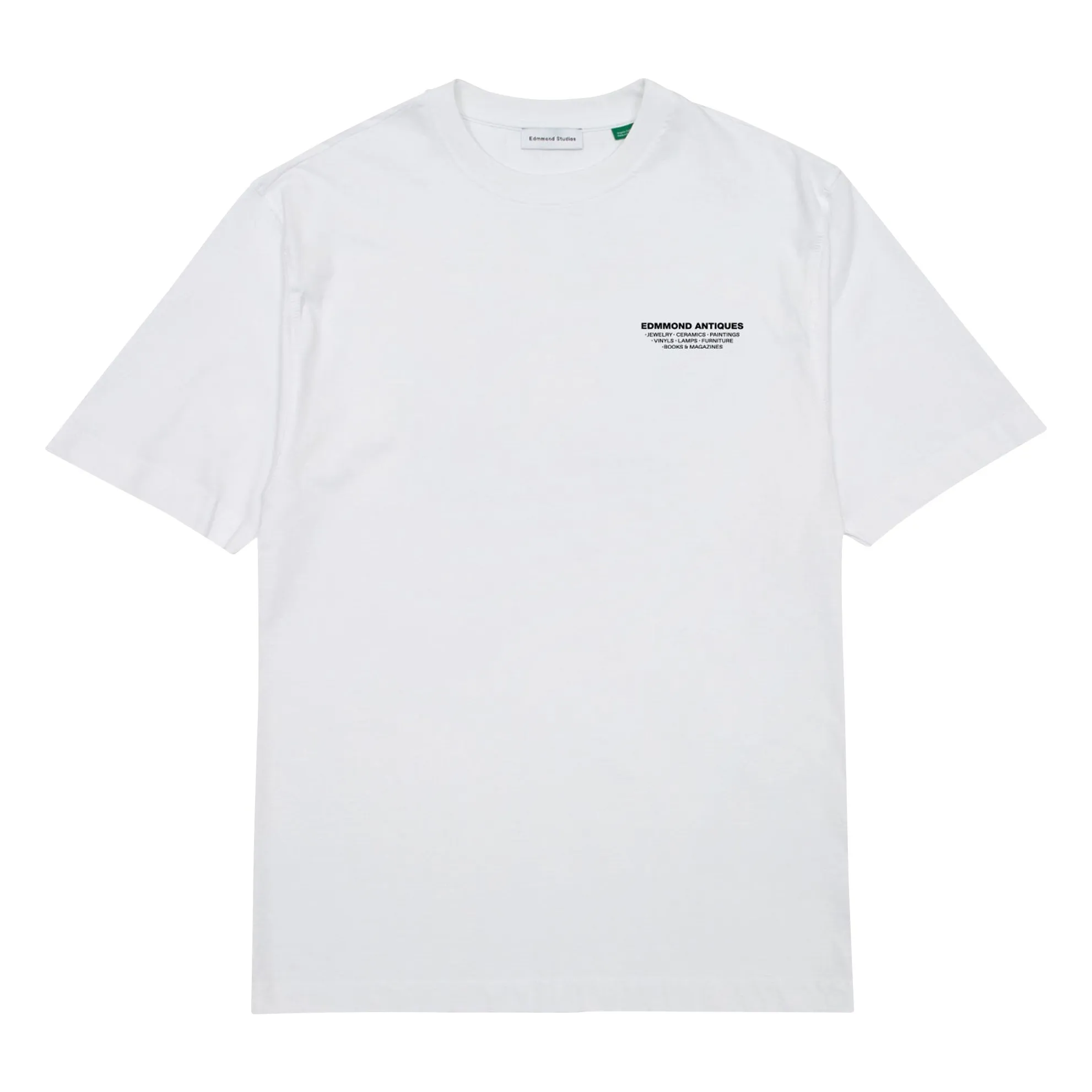 Camiseta de algodón antiguo  | Blanco- Imagen del producto n°0