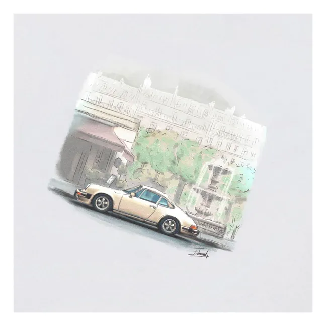 Chassing Classics cotton T-shirt | White